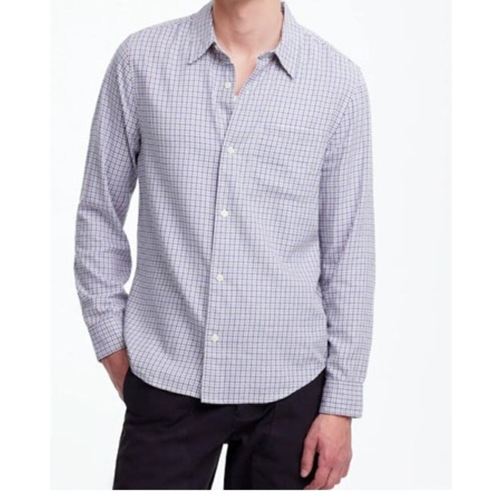 Madewell The Perfect Shirt In Softdrape Twill  NWT S